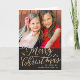 COULEUR MODIFICATIVE Joyeux Noël Carte de voeux