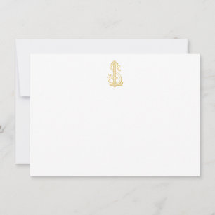 COULEUR MODIFICATIVE LS Monogramme SL Cartes pour