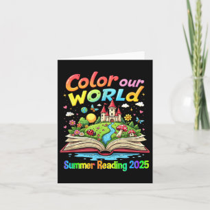 Couleur Notre Monde Été 2025 Programme de Lecture