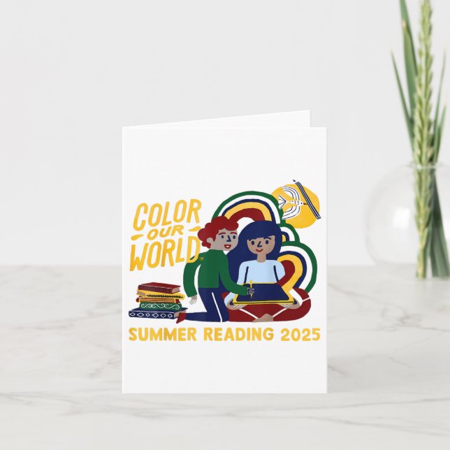 Couleur Notre Programme Mondial de Lecture Été 202 (Devant)