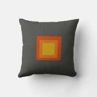 Couleur Orange Carré Lève oreiller