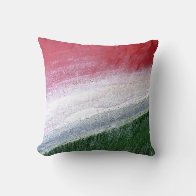 Couleur pastèque - coussin (Recto)