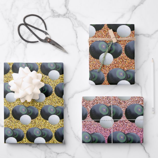 Couleur Pelouse Bowls, Feuilles d'enveloppement de (Recto)