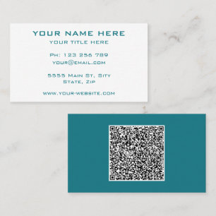 Couleur personnalisée de votre Carte de visite de 