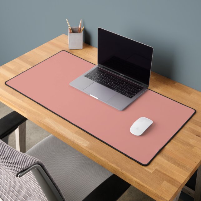 Couleur rose flamant pastel simple (Bureau 2)