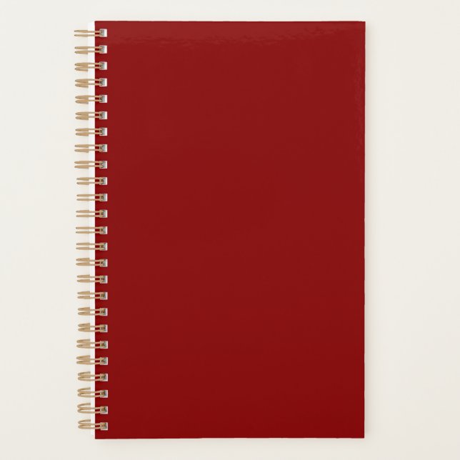 Couleur rouge foncé (Devant)