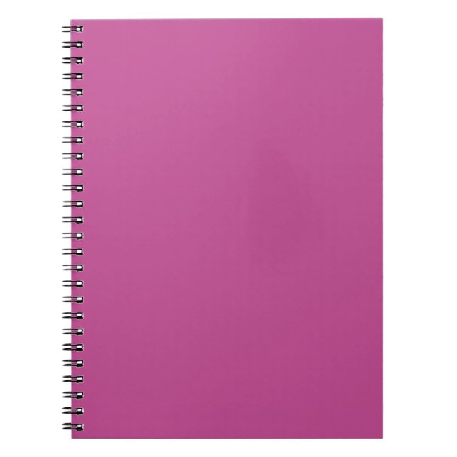 Couleur tendance - Carnet rose Berry (Devant)