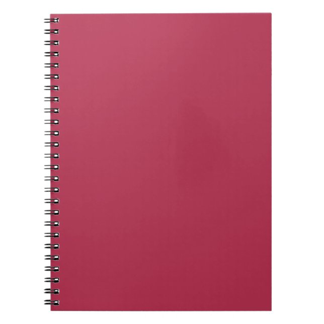 Couleur tendance - Carnet rose chaud (Devant)