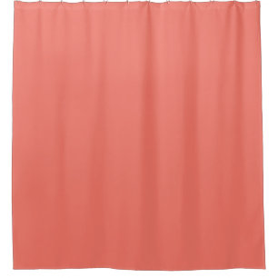 Couleur tendance - Coral Sunset Douche rideau