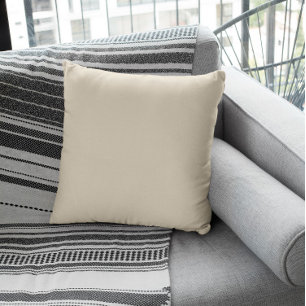 Couleur tendance - Oreiller Beige Naturel