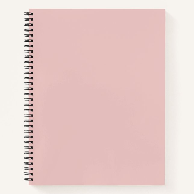 Couleur tendance - Rose clair - Carnet (Devant)