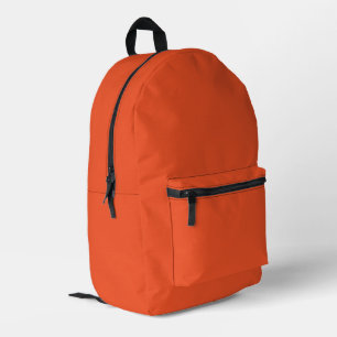 Couleur tendance - Sac à dos imprimé rouge flamme