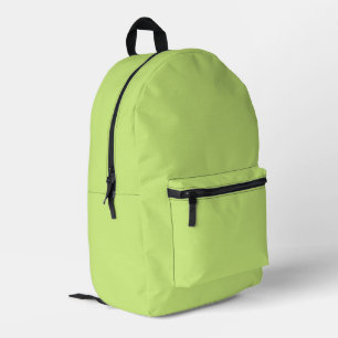 Couleur tendance - Sac à dos imprimé vert printemp