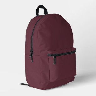Couleur tendance - Sac à dos imprimé vin rouge fon