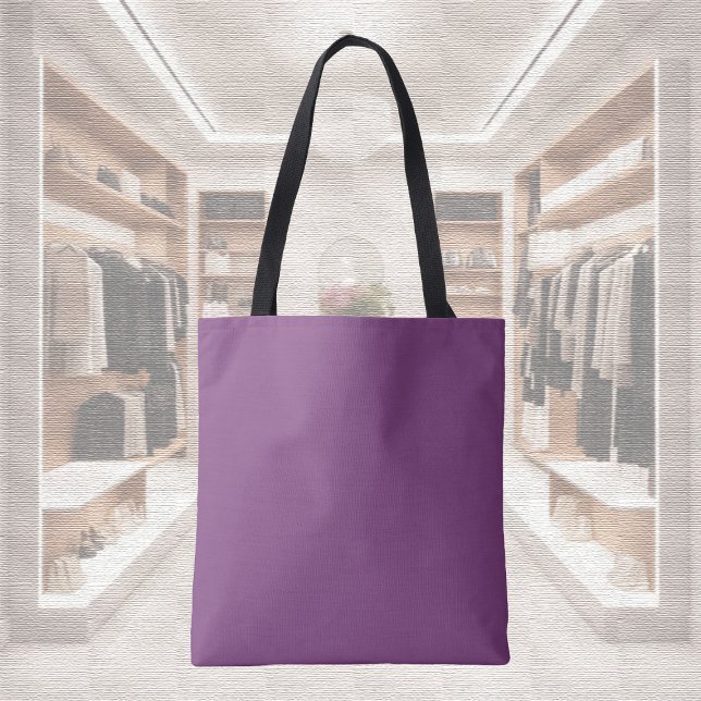 Couleur tendance - Sac fourre-tout pourpre prune (Créateur téléchargé)