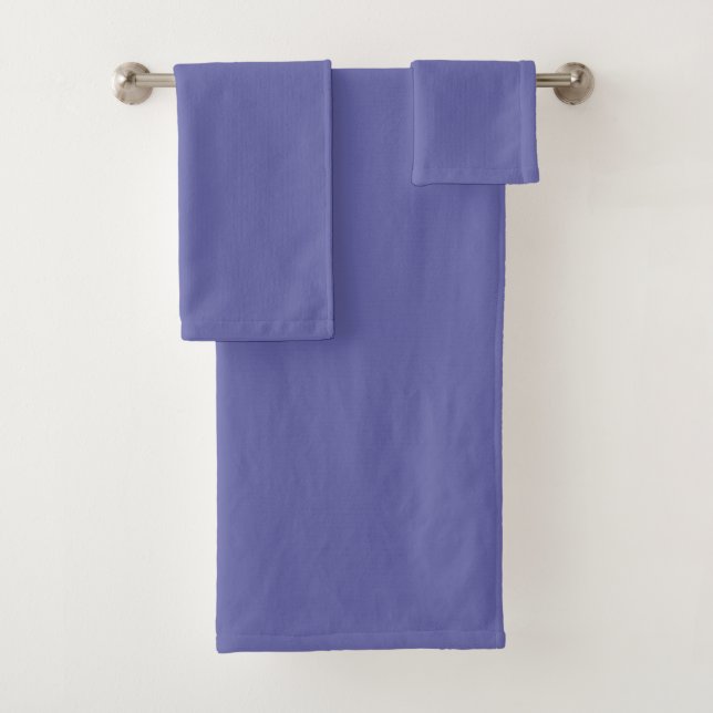 Couleur uni violet bleu (En situation)
