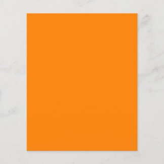 Couleur unie orange moderne minimaliste vierge