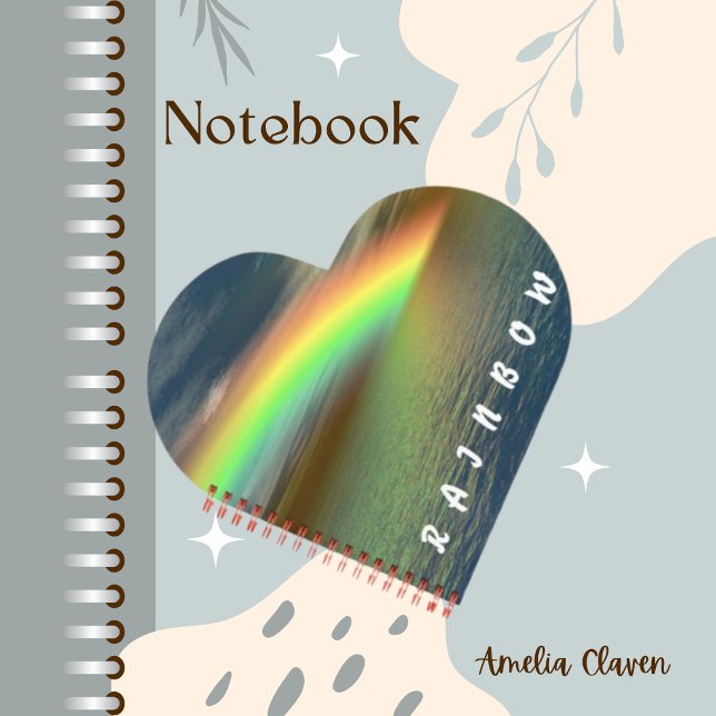 Couleurs arc-en-ciel Océan Carnet étincelant (Créateur téléchargé)