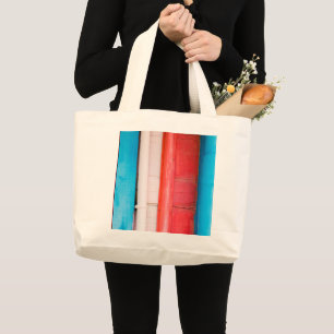 Couleurs caribéennes - grand sac fourre-tout abstr