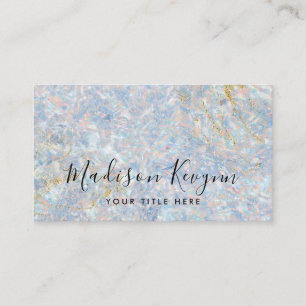 Couleurs Carte de visite de texture opale Gemstone