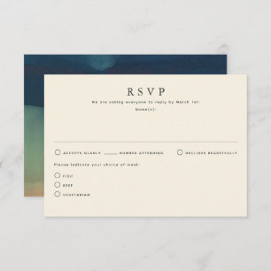 Couleurs d'automne Mariage Cartes RSVP