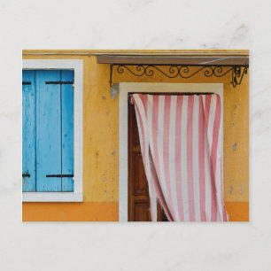 Couleurs De Burano Italie #1 Carte Postale
