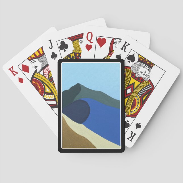 Couleurs de cartes à jouer du tableau de Mt Tamalp (dos)