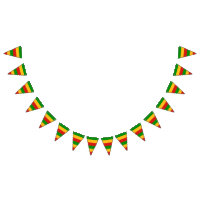 COULEURS DE DRAPEAU RASTAFARI - STRIPES