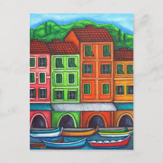 Couleurs de la carte postale Liguira