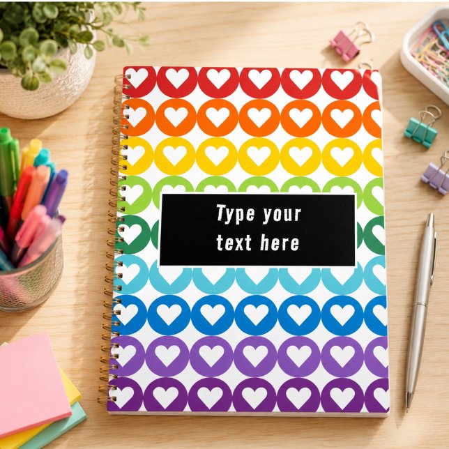 Couleurs de l'arc-en-ciel  | Retour à l'école mign (Rainbow Colors | Cute Back to School Planner)