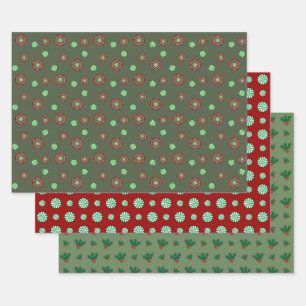 Couleurs de l'ensemble papier d'enveloppement de N
