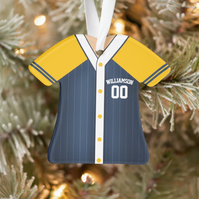 Couleurs de l'équipe de baseball personnalisé Jers (Arbre)