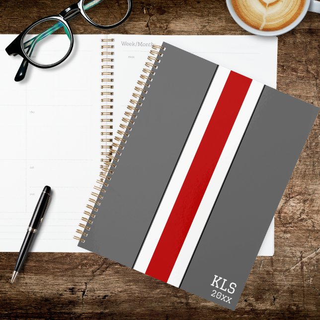 Couleurs de l'équipe de football Rouge & Gris (Créateur téléchargé)