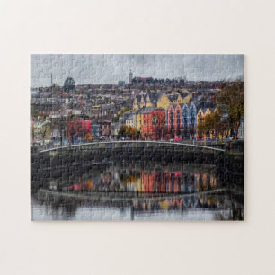 Couleurs de l'Irlande de liège dans le puzzle