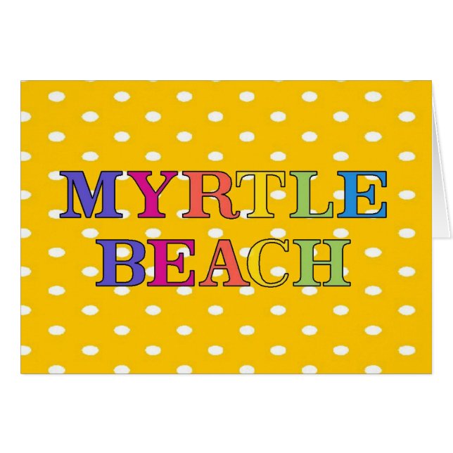 Couleurs de Myrtle Beach (Devant horizontal)