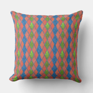 Couleurs de pavot Coussin ou coussin
