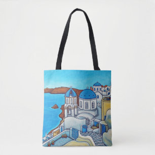 Couleurs de sac fourre-tout à épaule de Santorin