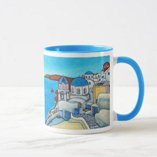 Couleurs de Santorin Mug