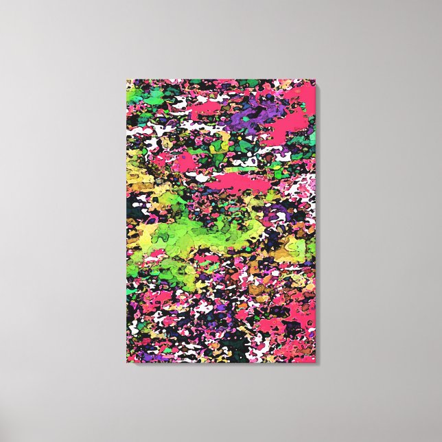 Couleurs de Talon - Toile Enveloppée / Moderne Abs (Recto)