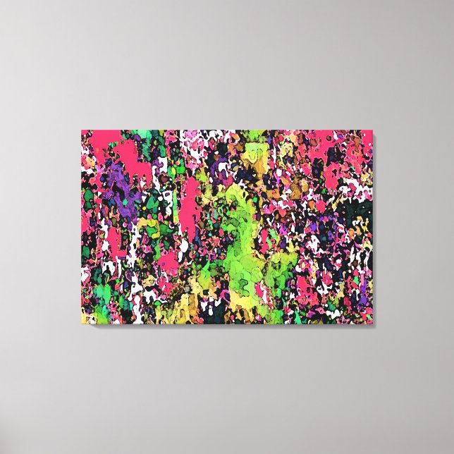 Couleurs de Talon - Toile Enveloppée / Moderne Abs (Recto)