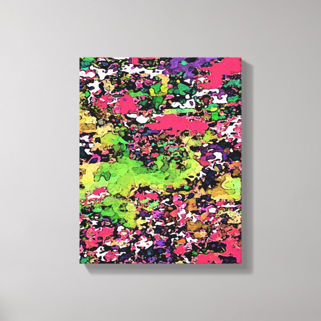 Couleurs de Talon - Toile Enveloppée / Moderne Abs (Recto)
