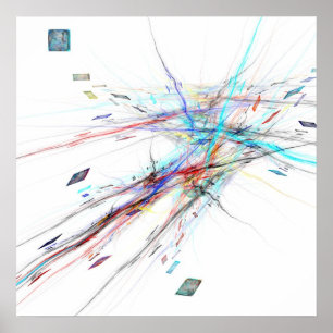 Couleurs de techno - affiche