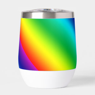 Couleurs de teinture à l'arc-en-ciel du spectre mo
