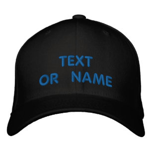 Couleurs de texte personnalisées Casquette de base