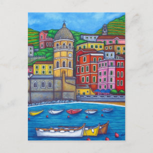 Couleurs de Vernazza, Cinque Terre Carte postale
