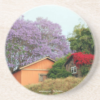 Couleurs des dessous de verre arrière-pays