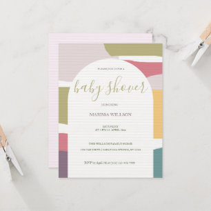 Couleurs d'été crémeuses Abstraites modernes