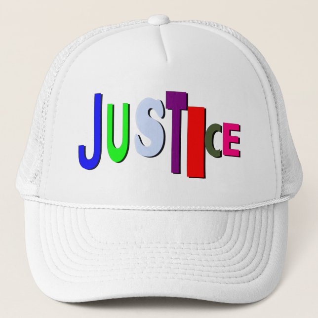 Couleurs du Casquette de la Justice (Devant)