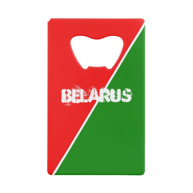 Couleurs du drapeau national biélorusse (Devant)