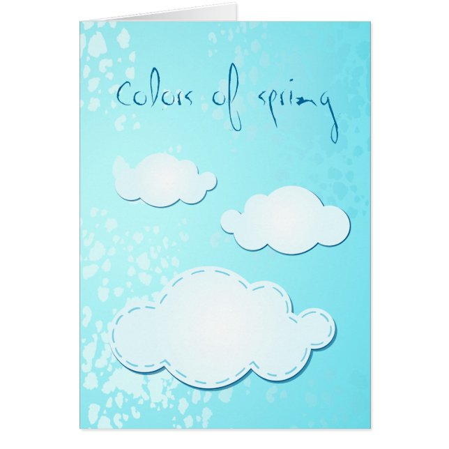 Couleurs du ressort, carte (Devant)